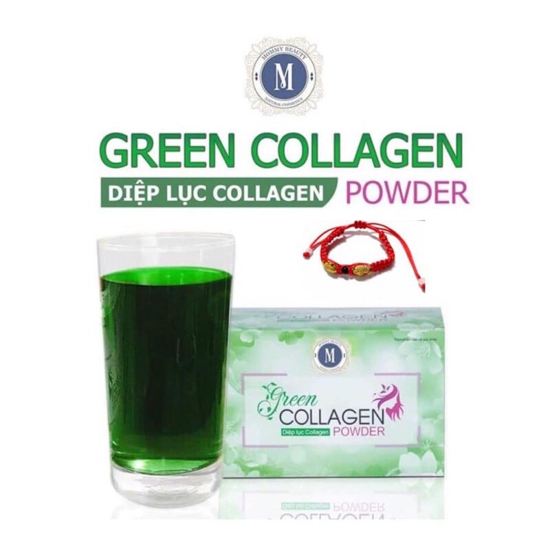 [Tặng bình] Diệp Lục Collagen Green 30 gói | BigBuy360 - bigbuy360.vn