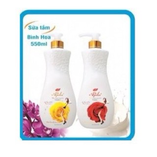 Sữa tắm nước hoa ajola hoa hồng