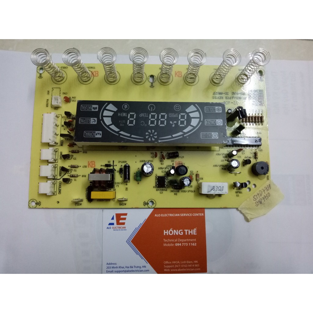 Mạch điều khiển quạt điều hòa Sunhouse SHD7731
