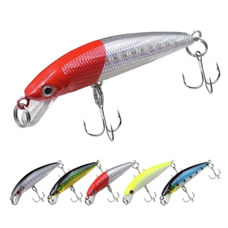 Mồi Câu Cá Giả Bằng Nhựa Kích Thước 6cm / 4g Màu Sắc Tùy Chọn Kích Thước 0-1m