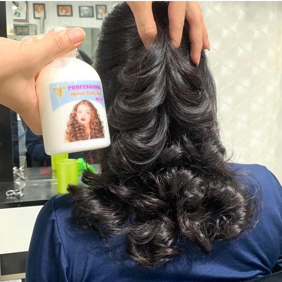 Kích xoăn TNT, kích xoăn tóc Hydro Curly Hair 450ml chính hãng công ty TNT, thuốc uốn tóc, thuốc làm xoăn tóc đơn giản