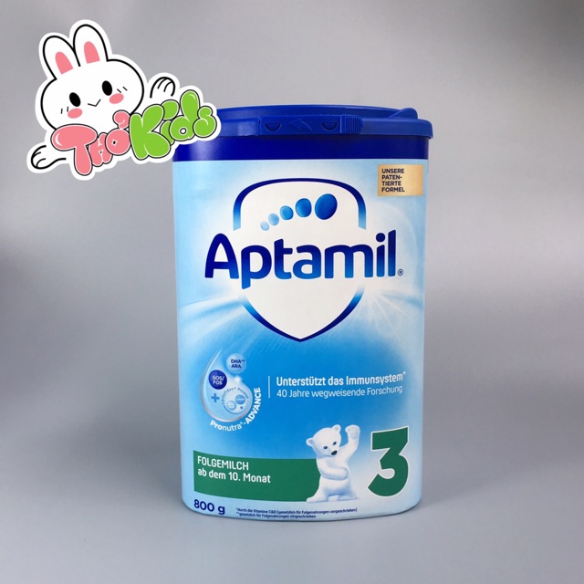Sữa Aptamil Pronutra Advance Xanh Số 1, Xanh Số 2, Xanh Số 3 - Loại 800g - Aptamil Đức Hàng Nội Địa