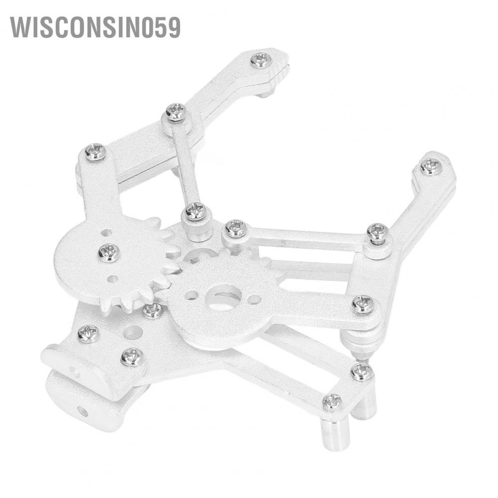 [Hàng Sẵn] Kẹp cơ khí Cánh tay Robot Kẹp Hợp kim nhôm Phụ kiện độ bền cao cho Servo MG995【Wisconsin059】