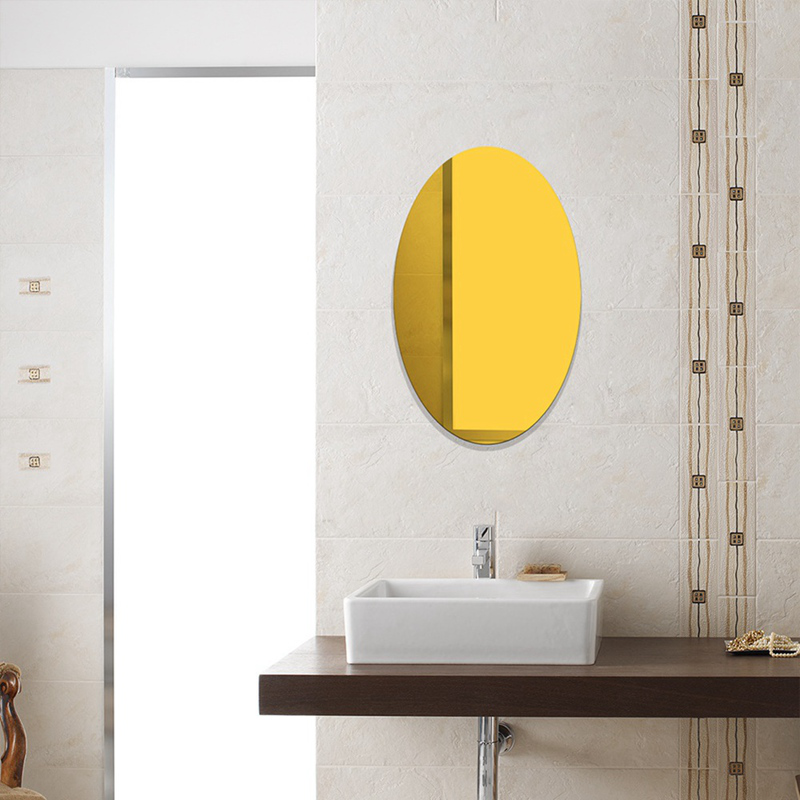 Gương Dán Tường Hình Dạng Bầu Dục