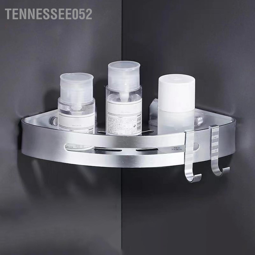 Tennessee052 Punch Free Shower Storage Giá đỡ bằng nhôm hợp kim trong phòng tắm Kệ lưu trữ cho gia đình