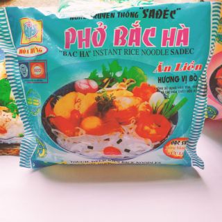 Phở ăn liền Sa Đéc thùng 30 gói phở Bắc Hà vị bò