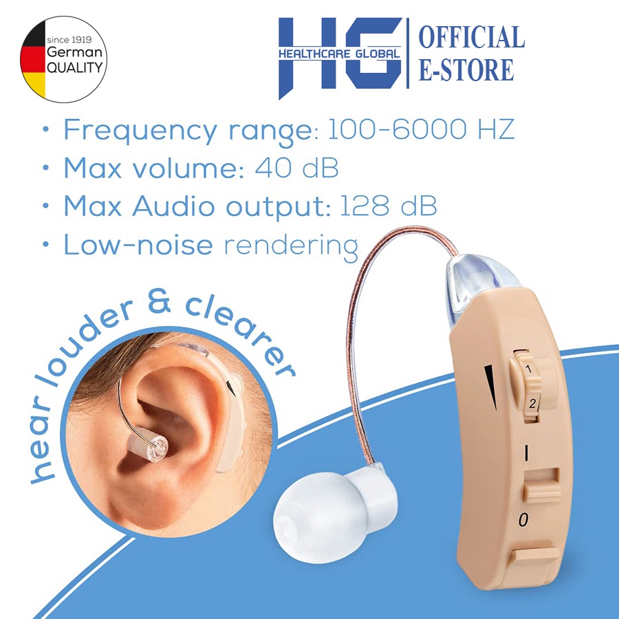 [Thương Hiệu Đức] Máy Trợ Thính Beurer HA50 | Phù Hợp Cho Trẻ Em , Người Lớn , Người Già - Bảo Hành Chính Hãng 12 Tháng