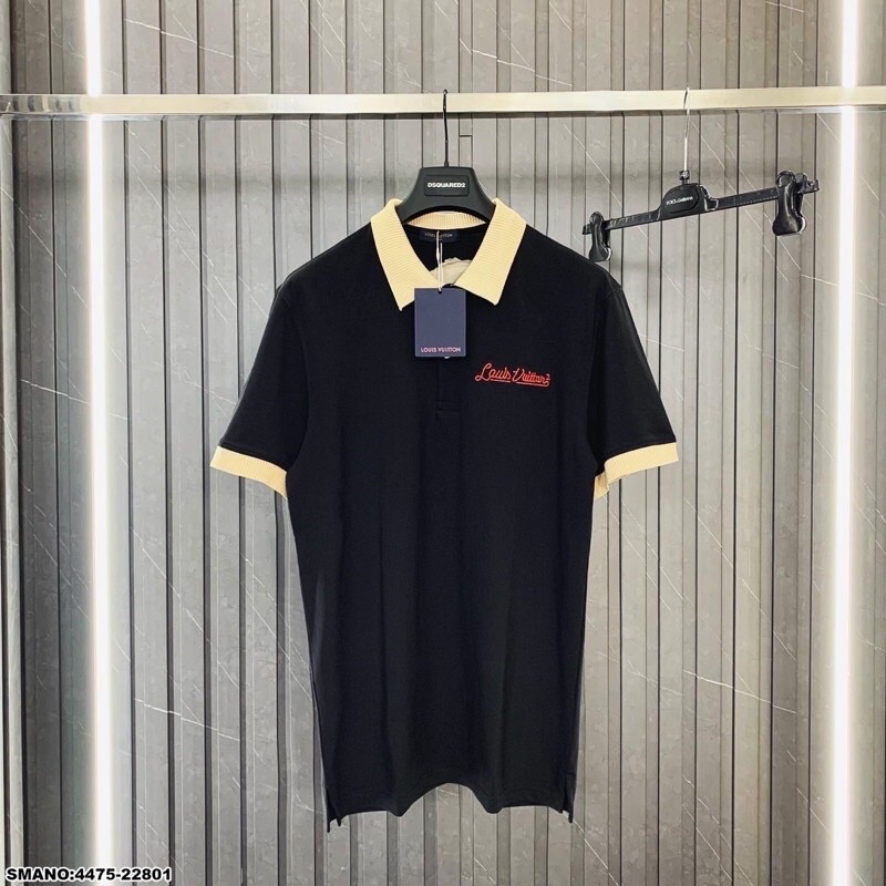 Áo Polo Nam Nữ Chữ Thêu Cao Cấp Sang Trọng