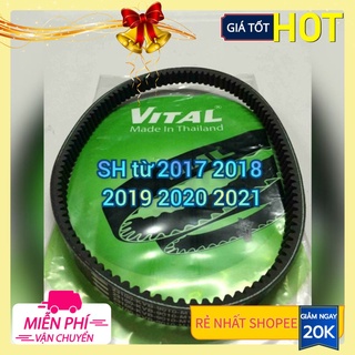 Dây đai SHVN từ 2017 đến 2021 (curoa truyền động côn ly hợp cho SH vn việt 2018 2019 2020 2022 Honda Vital thái lan