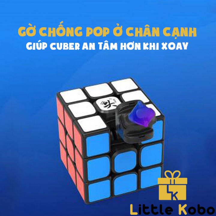 Rubik 3x3 DaYan TengYun V2 M Nam Châm Dòng Cao Cấp Flagship Rubic 3 Tầng 3x3x3 DaYan