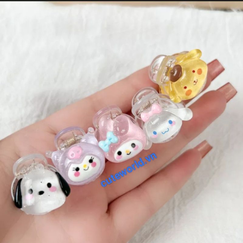 Kẹp Tóc Thiết Kế Hoạt Hình Sanrio Dễ Thương