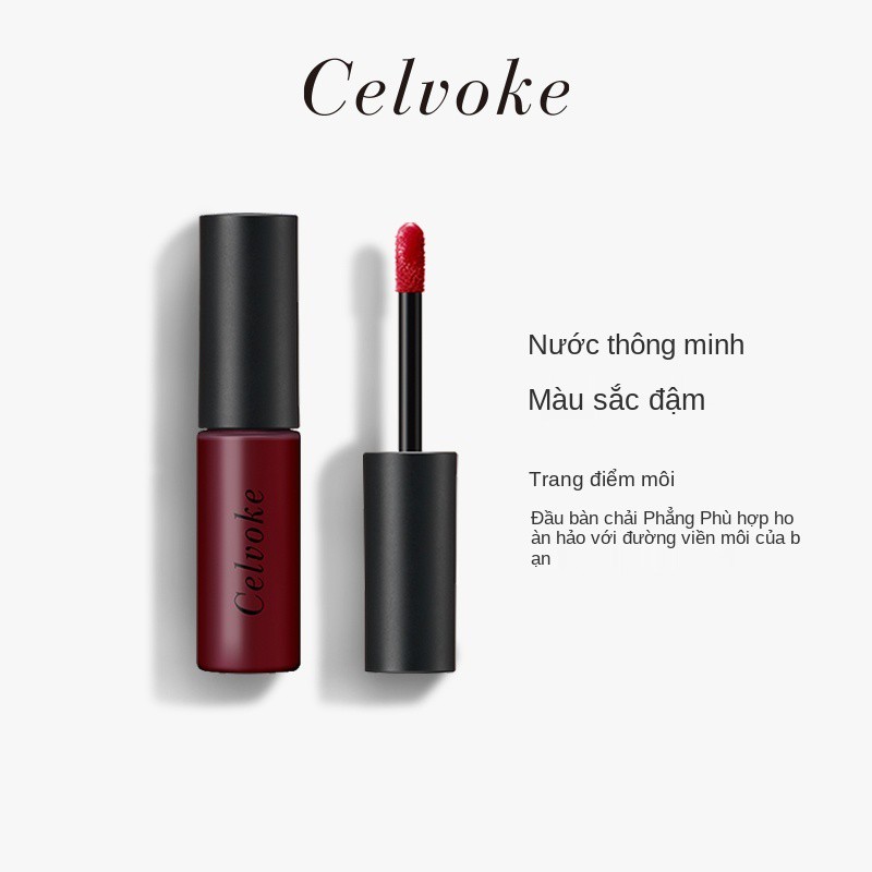 ⊙[618 khuyến mãi lớn] Celvoke perfect soft lip glaze lipstick Nhật dùng được cho bà bầu. Thương hiệu Niche