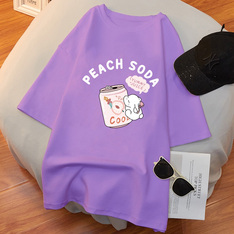 NRVP Áo thun tay ngắn cổ tròn họa tiết thời trang size lớn 5XL