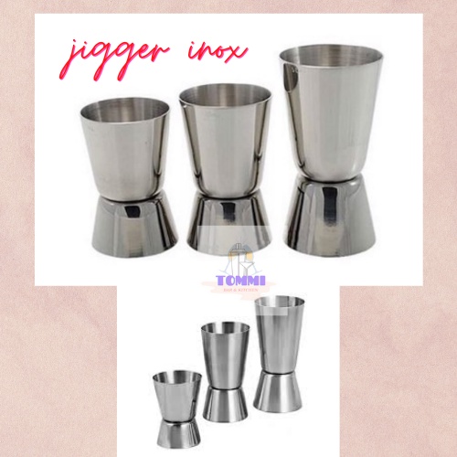 Ly Đong Jigger 2 Đầu Inox - Dụng Cụ Pha Chế