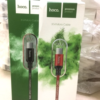 Dây sạc Hoco X14 (2m) cho samsung