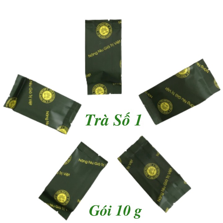Trà Thái Nguyên Số 1 gói 10g - Chè Tân Cương  Đặc Biệt - Trà Xanh Tâm Thái 10g