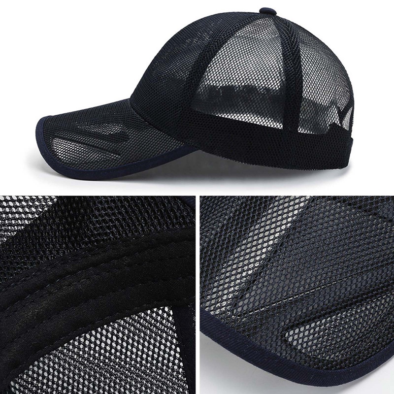 Nón Kết Phối Lưới Thoáng Khí Năng Động Cho Nam
