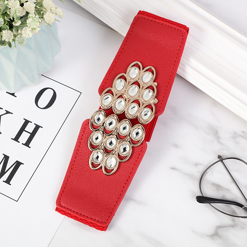 Đai váy nữ mắt mèo 6cm H47