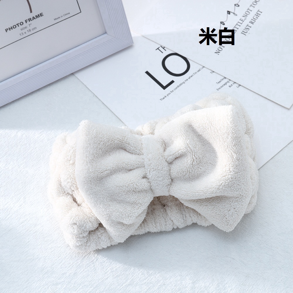 Băng đô trang điểm đính nơ đáng yêu cho nữ