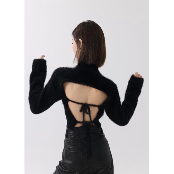 ❦✠✒Áo Sweater Nữ Tay Dài Hở Vai Thời Trang Thu Đông Mới 2021