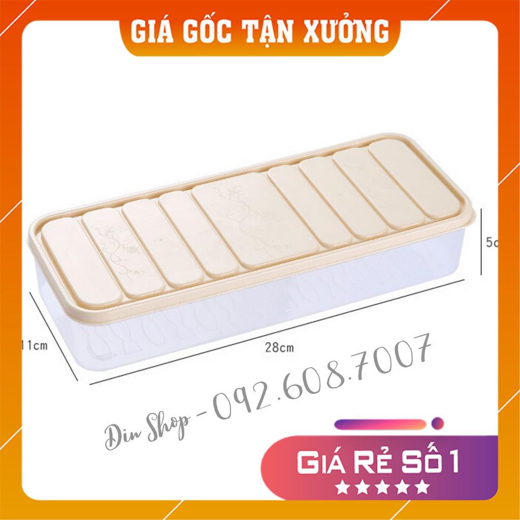 Hộp đựng thức ăn tủ lạnh DIN SHOP Hộp đựng thực phẩm bảo quản thức ăn để trong tủ lạnh rất tiện dụng