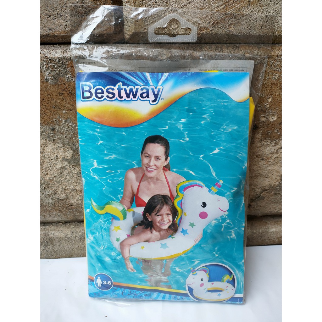 Bestway Phao Bơi Hình Kỳ Lân / Gà Con Đáng Yêu Cho Bé