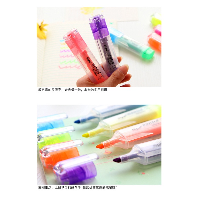 1 bút dạ quang nhiều màu