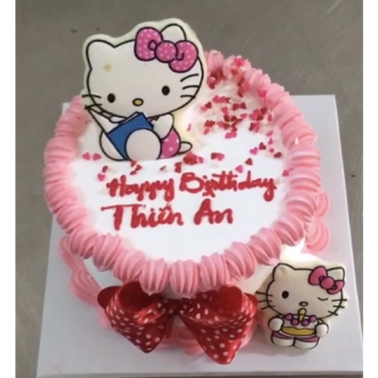 BÁNH KEM SỮA TƯƠI KITTY DỄ THƯƠNG