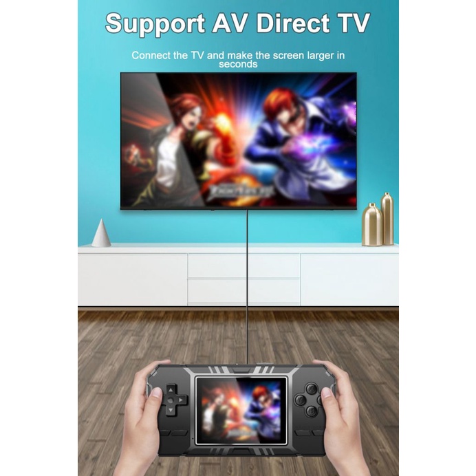 S8 Chơi Game Cầm Tay Retro Hoài Cổ Mini Tay Cầm Chơi Game 2022 Kép Mới-Máy Xây Dựng-Năm 520 Trận Đánh Máy Chơi Game ^ MK ^