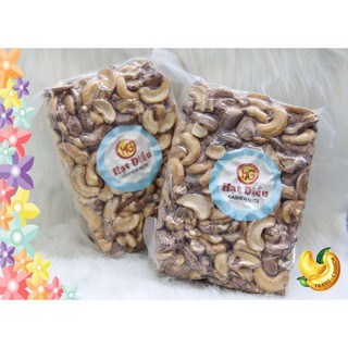 Combo 1kg - Hạt điều bể vỏ lụa rang muối (EP1000)