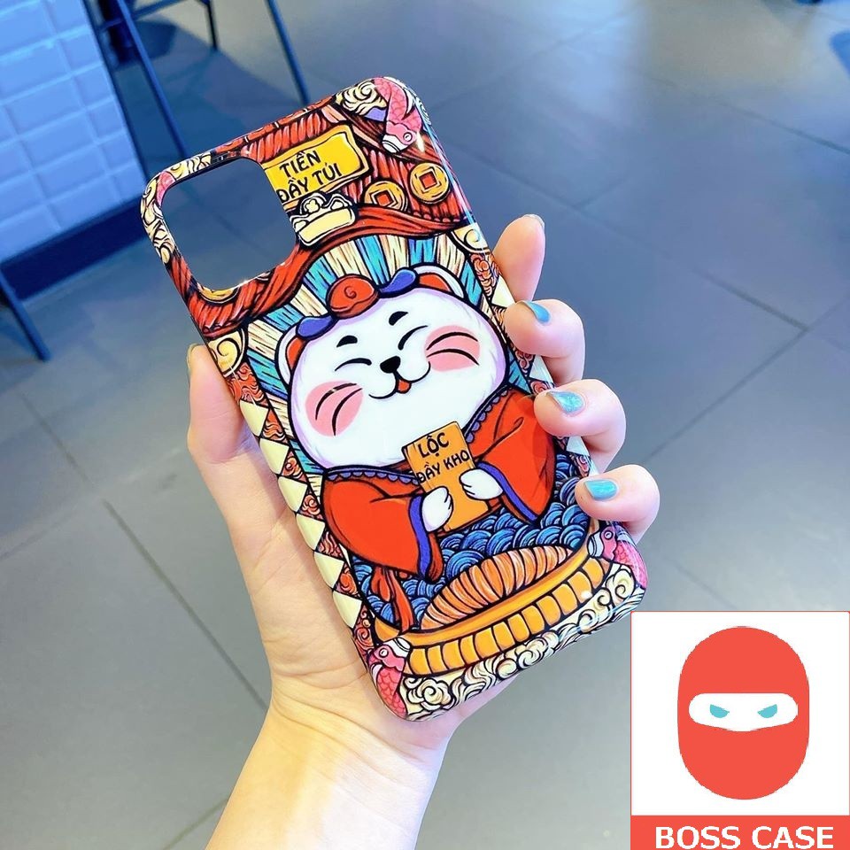 🌸Ốp lưng iphone🌸 Mèo thần tài rước tài lộc đầy may mắn full ip 6-6s/6-6s-plus/7-8-plus/X-XS/XSMAX/11/11-pro-max