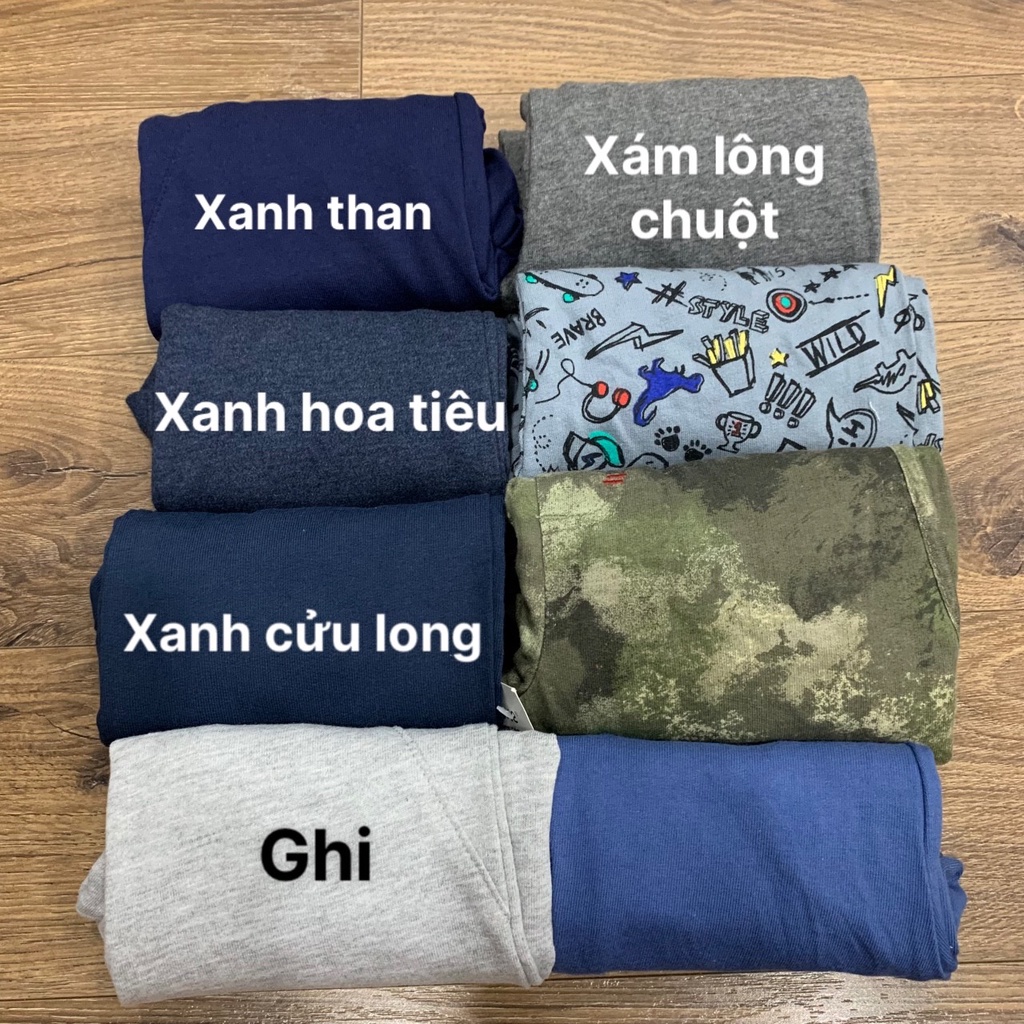 Quần dài nỉ da cá bé trai  bo chun rất đẹp - Hàng xuất dư