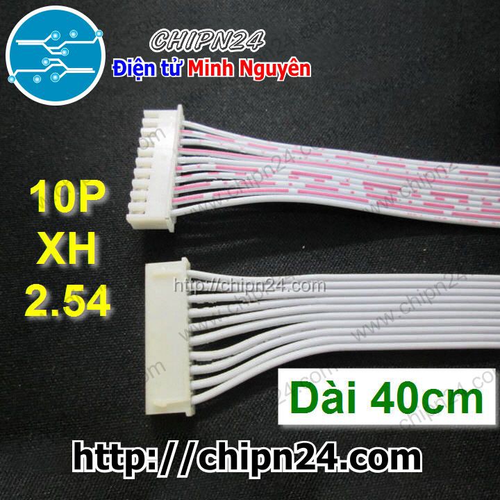 [1 SỢI] Dây bẹ 10p 40cm XH2.54mm (Dây bus, Dây cáp)