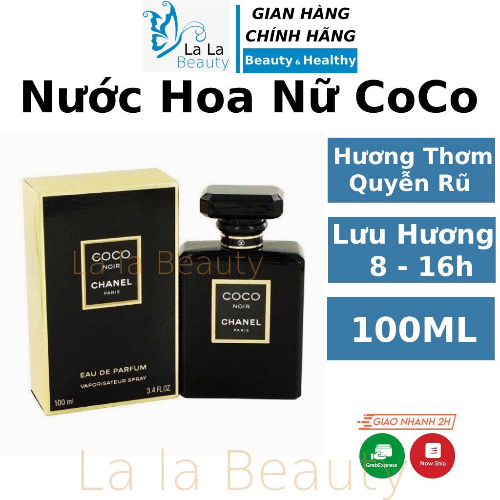 Nước hoa nữ CoCo Noir Chanel 100ML dầu thơm lâu, lâu phai mini chính hãng mùi hương học sinh sexy nhẹ nhàng Cosmetics Sk | Thế Giới Skin Care