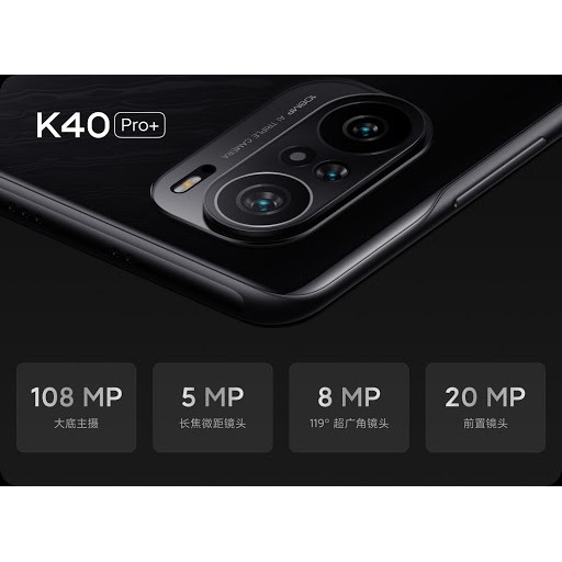Điện thoại Xiaomi Redmi K40 Pro 5G 6/128GB - Hàng nhập khẩu