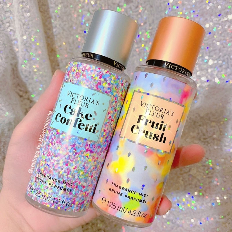 Set 4 Chai Xịt Thơm Body VICTORIA'S FLEUR Body Mist 125ml Hương Thơm Ngọt Ngào Quyến Dũ