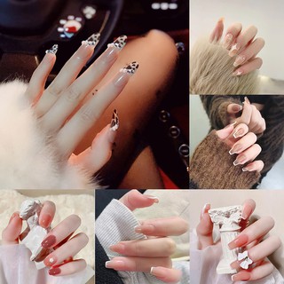 24 Móng Tay GIả Nhiều Kiểu Dáng Thời Trang Pháp Đẹp Mắt Cho Nữ