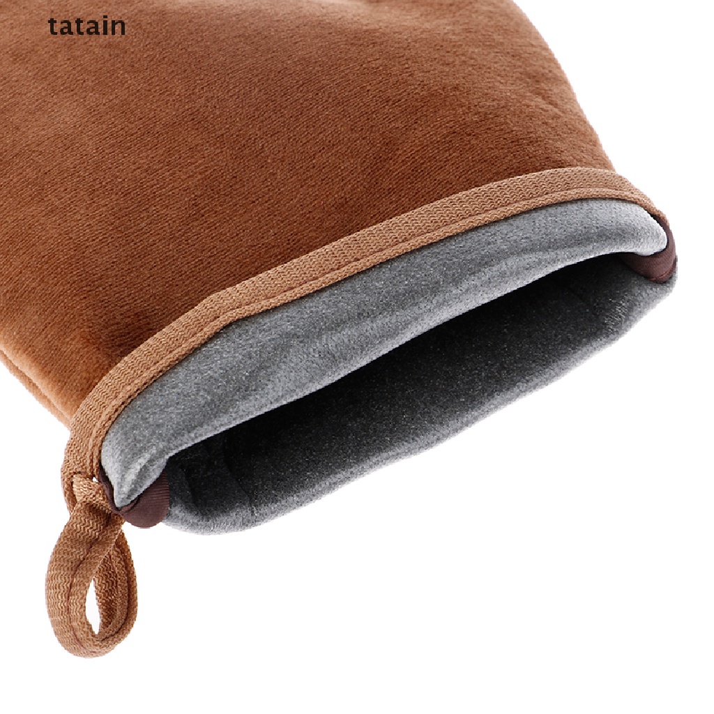 [TAT] Brown Body Self Fake Tan Applicator Tanning Gloves Glove Self Tanner CVX