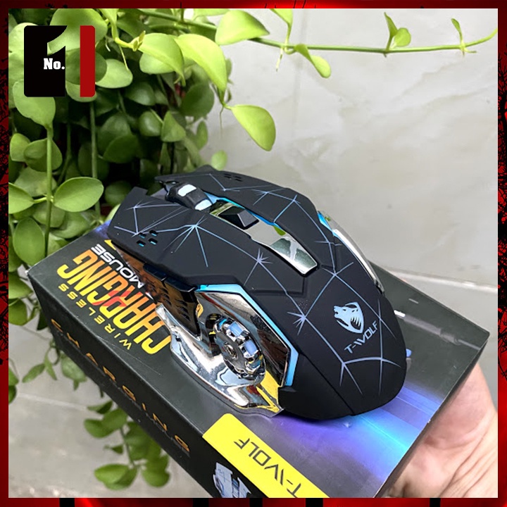 Chuột Không Dây Gaming -Wolf Q13 BH 2 Năm