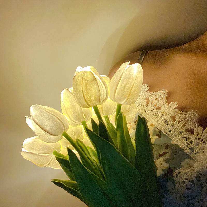 Đèn LED Hình Hoa Tulip Lãng Mạn