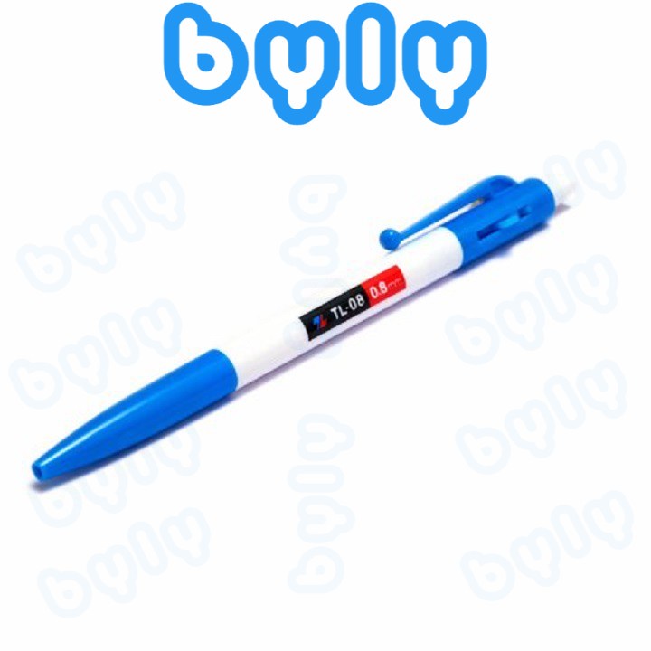 Bút bi bấm 𝑻𝒉𝒊𝒆̂𝒏 𝑳𝒐𝒏𝒈 ngòi 0.8mm TL-08, sản phẩm chính hãng