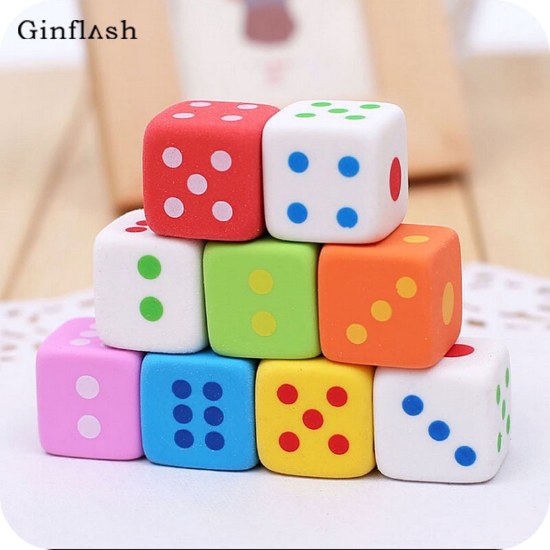 3 Cục Tẩy Hình Xúc Xắc