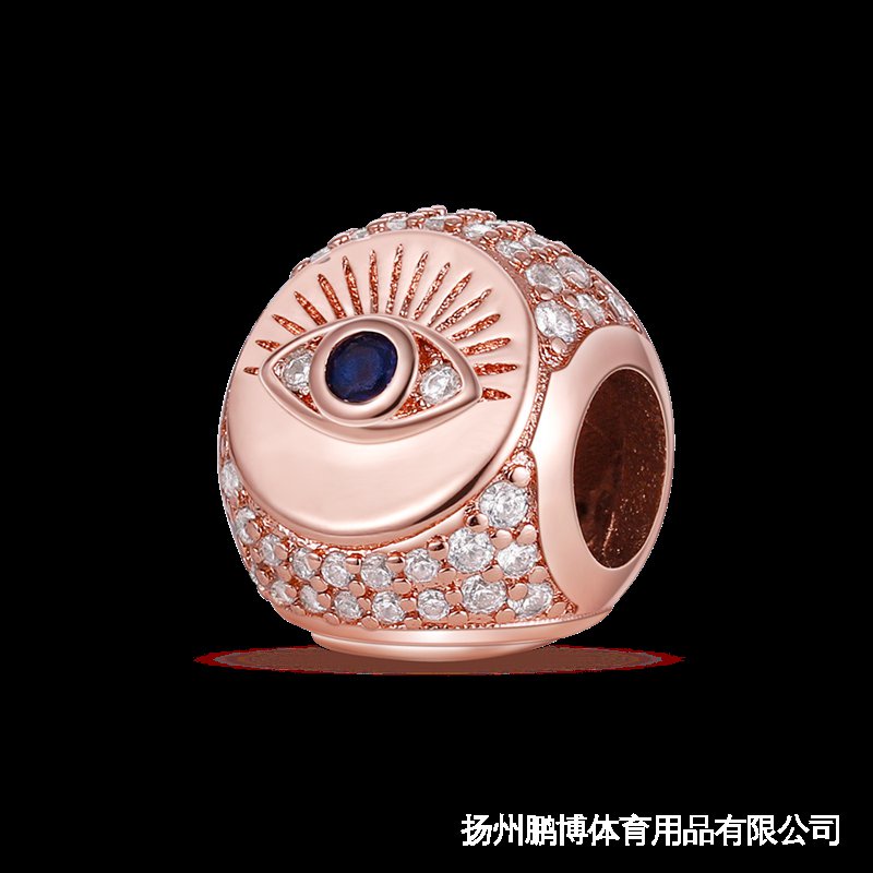 Original Breloque Charms 925 Silver Fizzy CZ zirconia Charm Beads Fit Pandora during Bracelet Original Bracelet