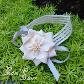 Băng Đô Handmade Kết Hoa Gân Cho Bé