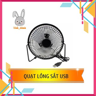 Quạt USB lồng sắt đường kính 4inch A18 - Quạt mini - Quạt mini usb