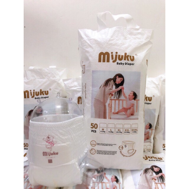 Bỉm quần Mijuku chính hãng 100m đủ size M,L,XL,XXL
