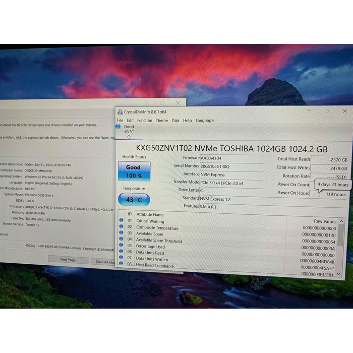 Laptop Dell Precision 5530 2in1, i7 8706G, 16G, ssd 1T, vga 4G, 15,6in, touch X360, giá rẻ' | BigBuy360 - bigbuy360.vn