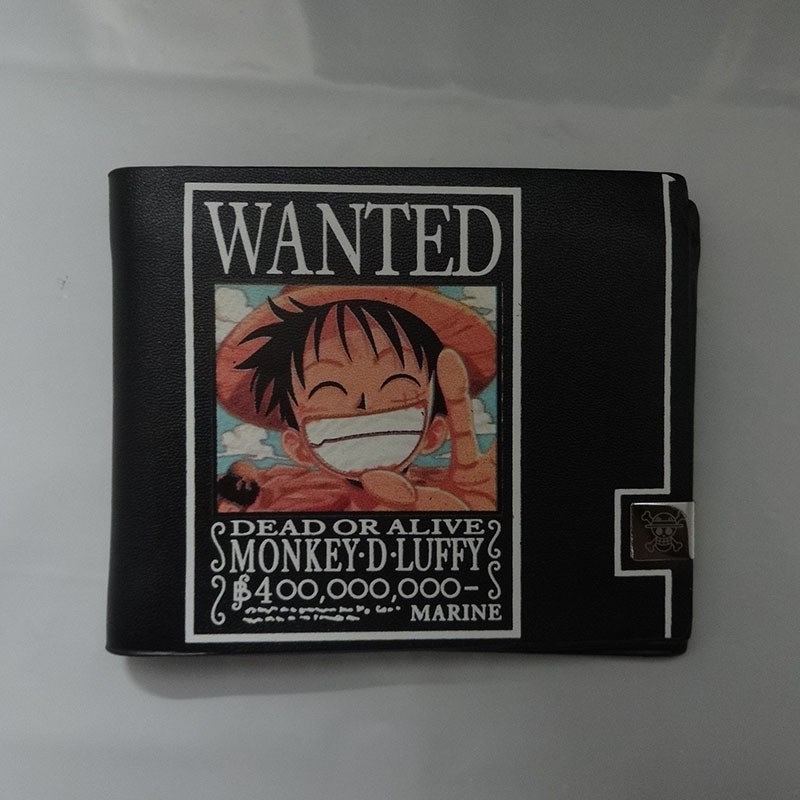 Ví Da In Hình Anime One Piece Cá Tính Cho Nam