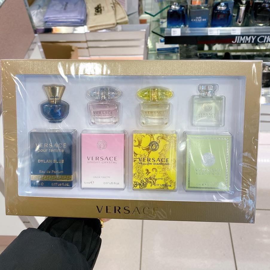 Set 4 chai nước hoa Versace