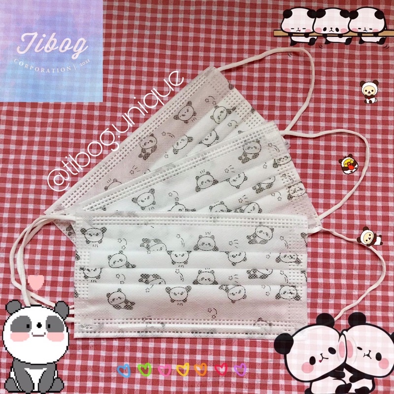 [FREESHIP] Khẩu trang Garcotex Gấu trúc xinh siêu HOT 4 lớp cao cấp,in hình rõ nét chất lượng❤️